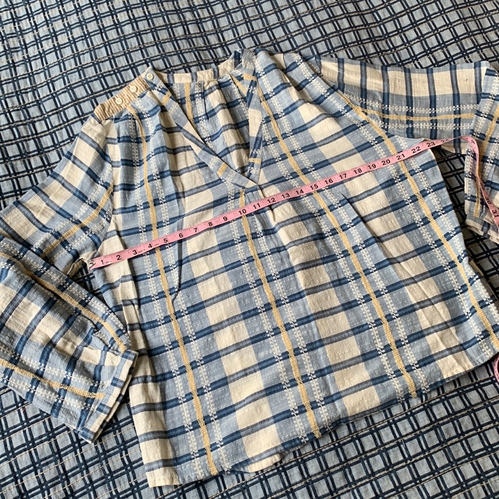 Ace & Jig v-neck blouse in honor